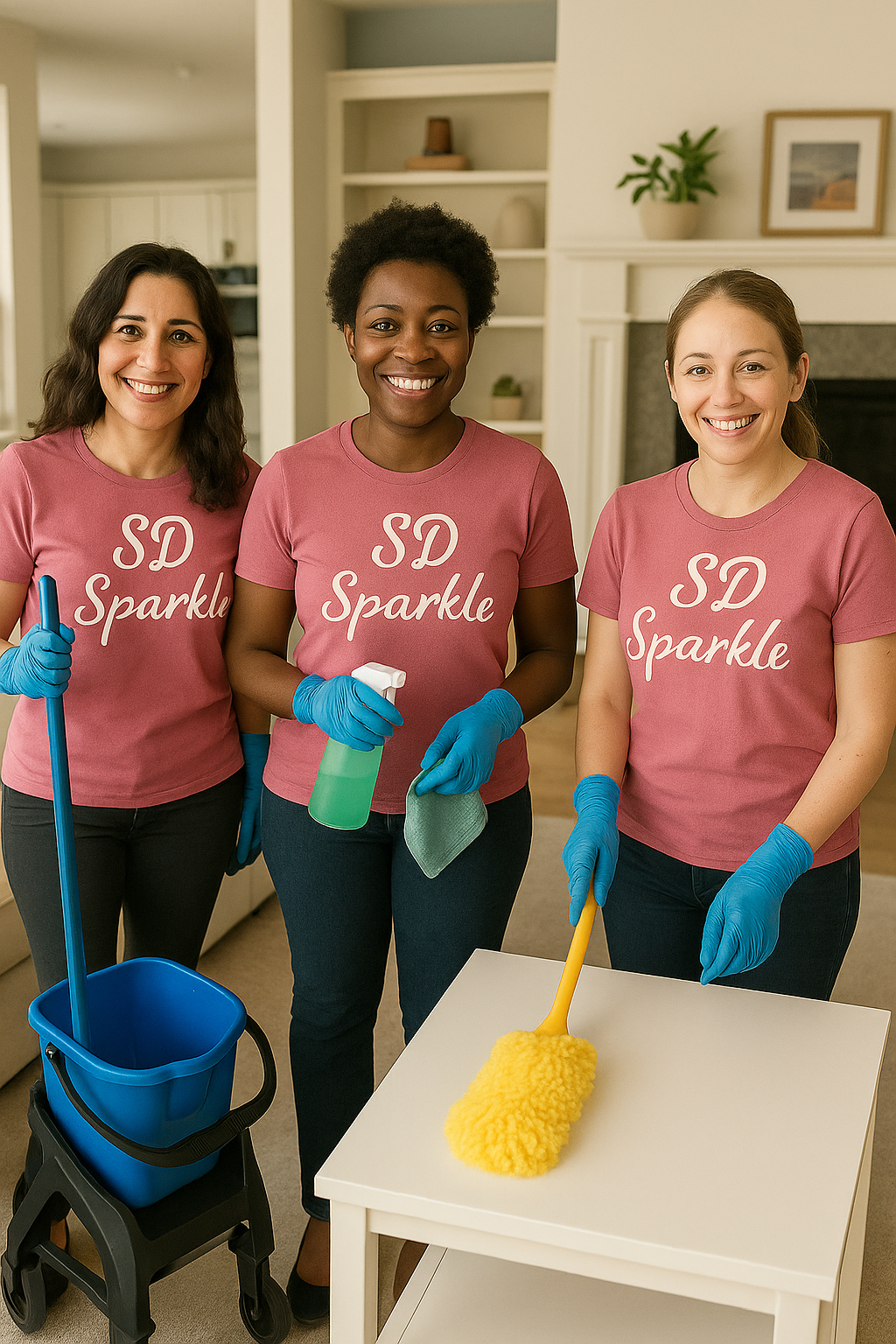 SD Sparkle cleaning example